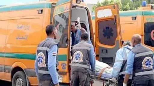 مصرع شخص وإصابة شقيقه فى حادث تصادم بطريق المحمودية فى البحيرة