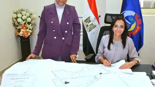 الدكتورة جاكلين عازر تعتمد عددًا من المخططات التفصيلية بمدن وقرى المحافظة