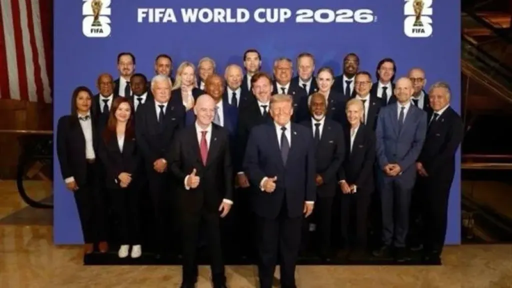 بحضور أبو ريدة، ترامب يستقبل أعضاء المجلس التنفيذي للفيفا