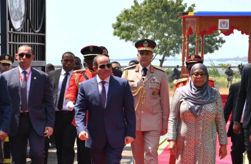نص كلمة الرئيس السيسي خلال مؤتمر صحفي مشترك مع نظيرته التنزانية |صور