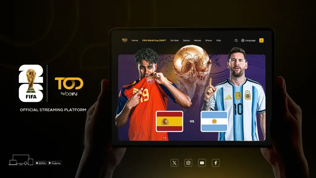 إسبانيا والأرجنتين في مواجهة لحسم لقب كأس العالم لكرة القدم FIFA 2026™ على TOD by beIN
