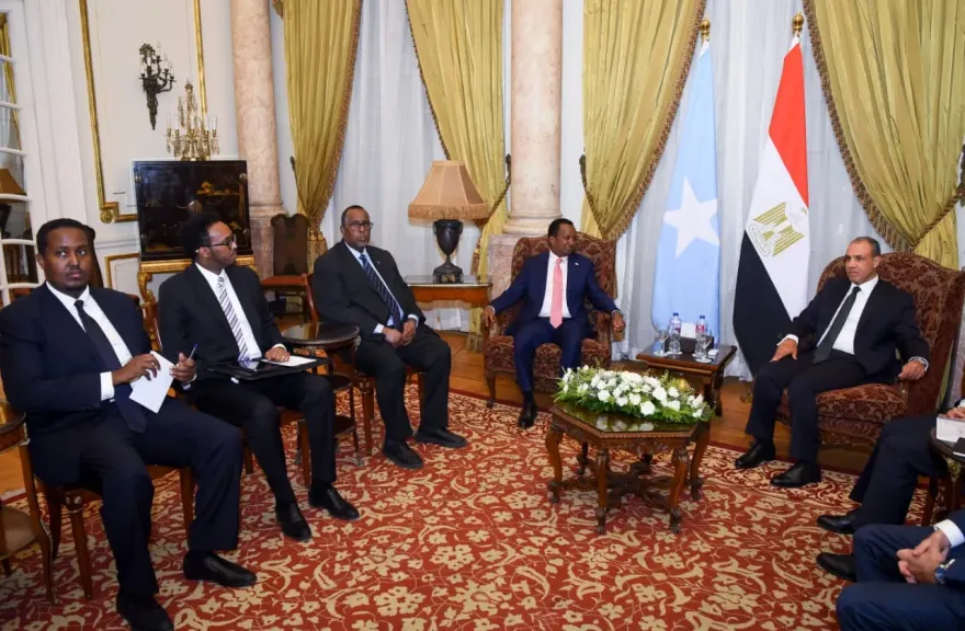 وزير الخارجية يجدد التزام مصر بمواصلة دعم جهود بناء مؤسسات الدولة الصومالية