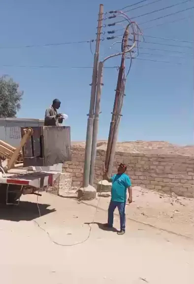 أسيوط: استمرار صيانة ورفع كفاءة منظومة الإنارة العامة بقرية المعابدة في مركز أبنوب