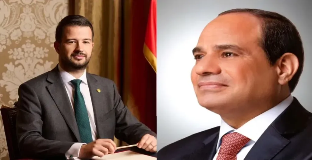 الرئيس السيسي يستقبل رئيس جمهورية الجبل الأسود