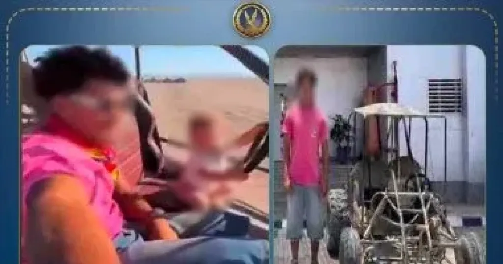 الداخلية تكشف حقيقة قيادة طفل سيارة سفاري معرضا آخرين للخطر
