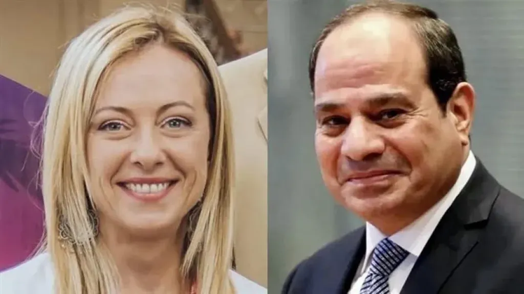 تعزيز الاستثمار وتسوية النزاعات سلميا تتصدران مباحثات السيسي ورئيسة وزراء إيطاليا