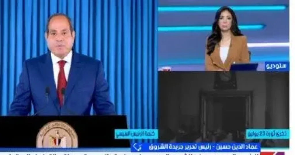 عماد الدين حسين: الرئيس السيسي بعث رسائل عظيمة خلال كلمته فى ذكرى ثورة يوليو