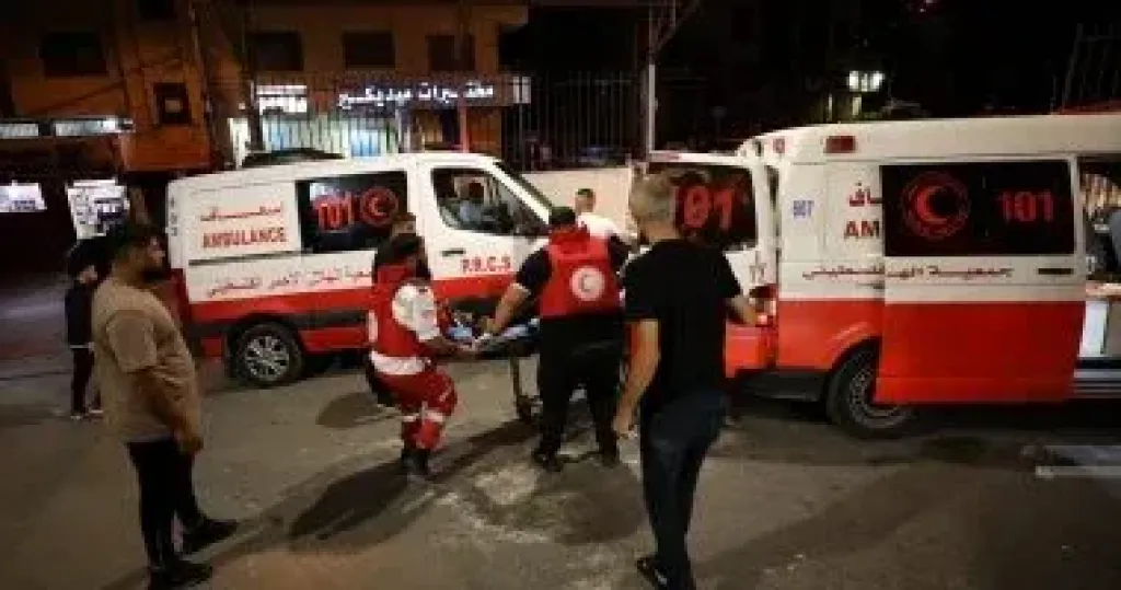 إصابة فلسطيني في قصف للاحتلال على جنوب غزة