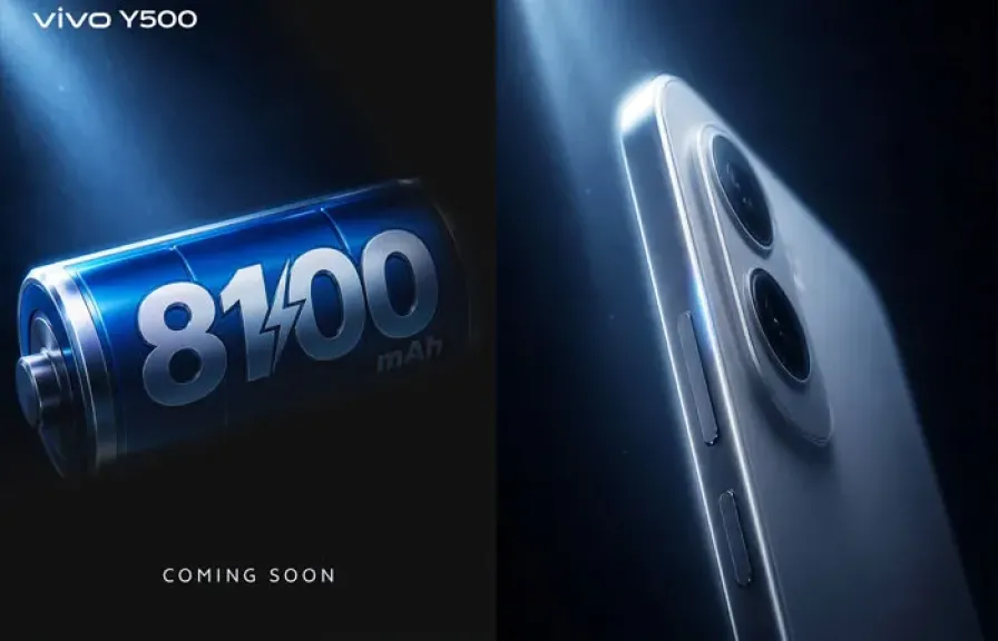 شركة vivo مصر تستعد لإطلاق vivo Y500 ببطارية 8100 مللي أمبير الاكبر فى فئته السعرية
