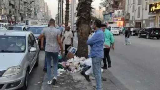 حملة مكبرة تداهم الفريزة والنباشين بشارع فيصل فى الجيزة
