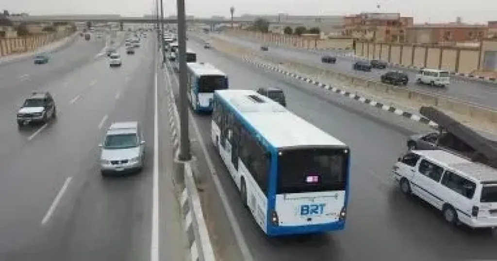 تشغيل المرحلة الثانية من الأتوبيس الترددى السريع خلال أيام على الطريق الدائرى