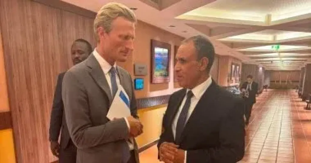 وزير الخارجية يلتقى القائم بأعمال المدير التنفيذى لبرنامج الأغذية العالمى