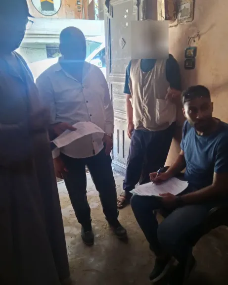 مياه الشرقية بحث 40 حالة من الاولى بالرعاية تمهيدا لتوصيل المياه لهم