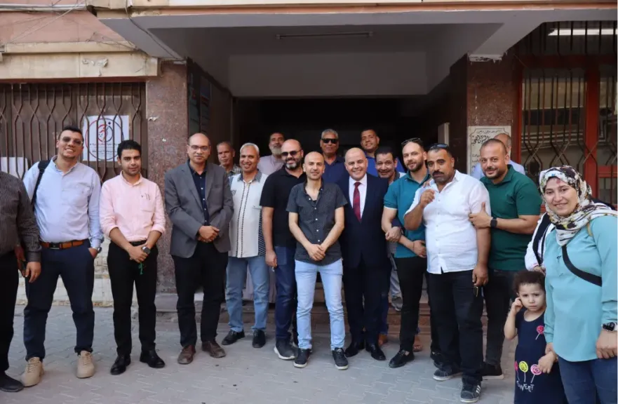 صحة الشرقية تكرم الدكتور بهاء أبو شعيشع بدرع تقديري