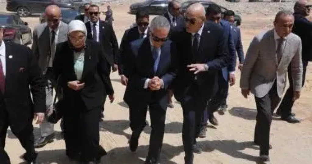 وزير العدل يتفقد مدينة العدالة بالعاصمة الجديدة