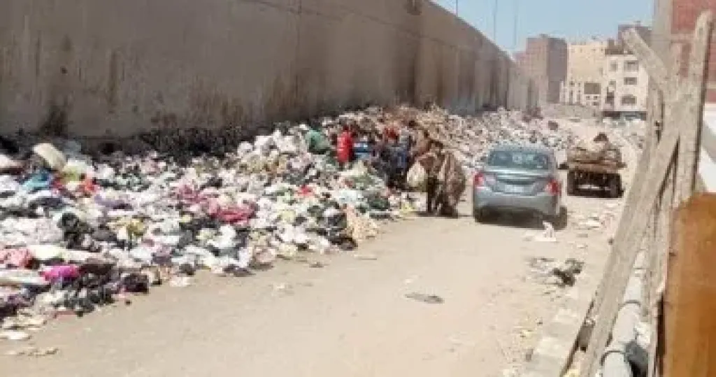 رفع 400 طن مخلفات مخلفات فى الهرم وفتح الطريق أمام السيارات