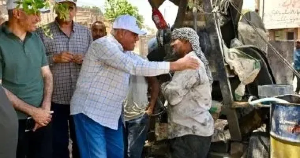 رئيس العربية للتصنيع يتفقد مشروعات «حياة كريمة» بأسوان