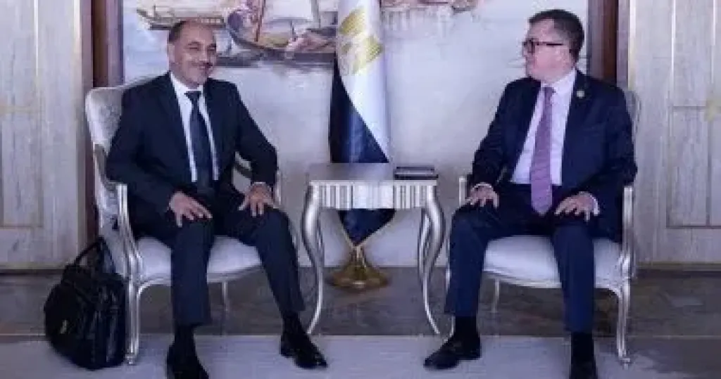 وزير التخطيط يبحث سبل التعاون مع الرئيس التنفيذى لوكالة الفضاء المصرية