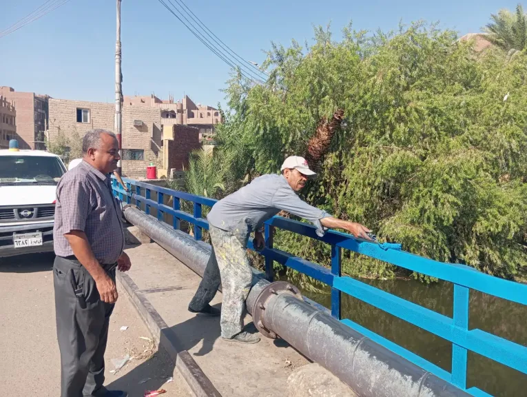 محافظ أسيوط: استكمال أعمال رفع كفاءة الكباري والمنشآت العامة بمدينة البداري