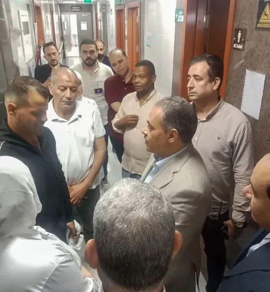 محافظ الشرقية تسليم جثامين ١٨من أبناء المحافظة