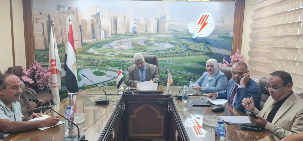 رئيس «كهرباء جنوب الدلتا» يتابع موقف العمل ومستوى الأداء بقطاعات وفروع الشركة |صور