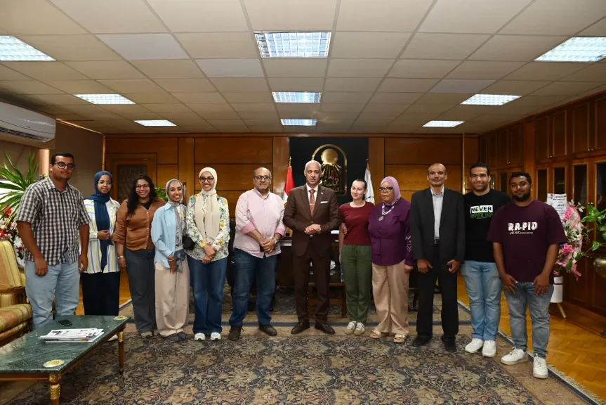جامعة أسيوط تعزز التبادل الطلابي الدولي باستقبال طالبة من جامعة نوفى ساد الصربية