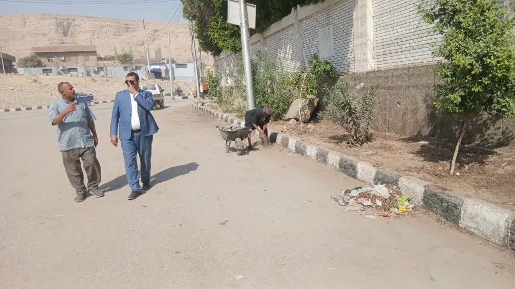 محافظ أسيوط: تكثيف أعمال النظافة ورفع المخلفات بمركز ومدينة الغنايم على مدار اليوم