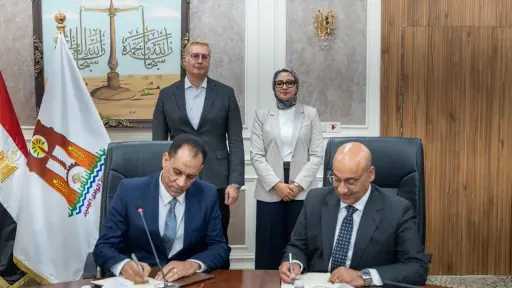 وزير البترول  ومحافظ الوادي الجديد يشهدان توقيع بروتوكول إنشاء أول مدرسة تكنولوجيا تطبيقية متخصصة في التعدين