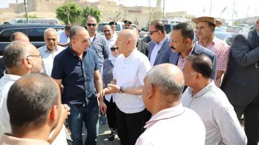 محافظ القاهرة وجولة تفقدية لمنطقة السيدة عائشة لمتابعة سير العمل لمشروعات التطوير الجارية