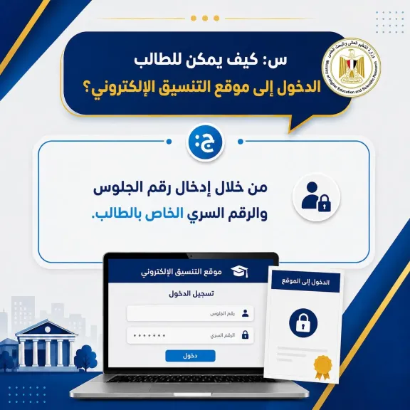 التعليم العالي تنشر دليلًا إرشاديًا حول تحويلات تقليل الاغتراب بالتنسيق الإلكتروني لطلاب الثانوية العامة في سؤال وجواب