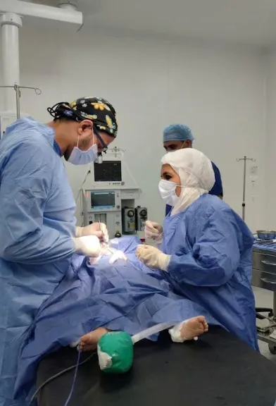 نجاح أول جراحة لإصلاح ”الشفة الأرنبية” بمستشفى منفلوط النموذجي بأسيوط