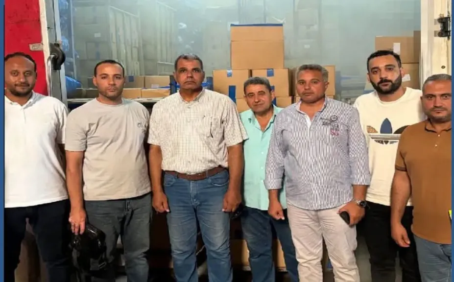هدية  يقود حملة مكبرة وضبط 60 طن خرشوف مجمد منتهي الصلاحية داخل ثلاجة بكفر الدوار