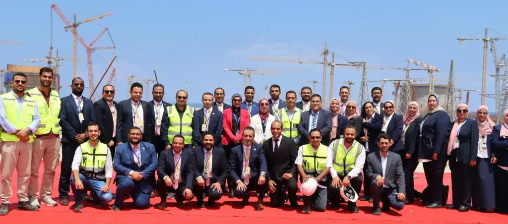 ” المحطات النووية” تستقبل متدربي الدفعة الثانية والأربعين من برنامج إعداد القادة بموقع المحطة النووية بالضبعة