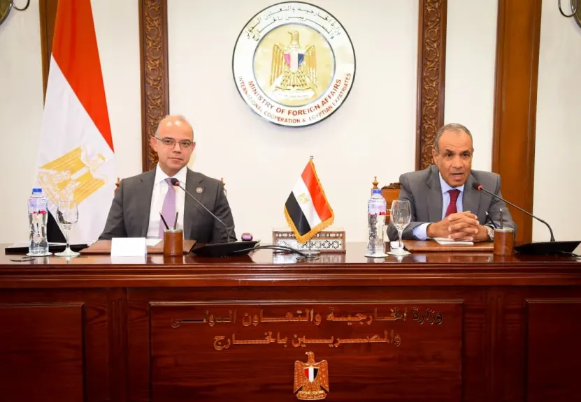 وزير الخارجية يبحث مع وزير الاستثمار والتجارة الخارجية سبل دعم جهود جذب الاستثمارات