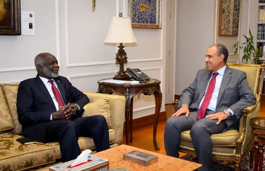 وزير الخارجية يبحث مع نظيره السوداني تعزيز التعاون الاقتصادي وإعادة الإعمار