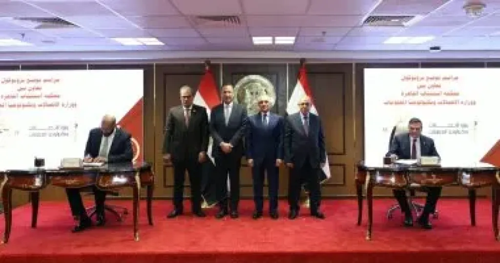 وزيرا العدل والاتصالات يشهدان توقيع بروتوكول ميكنة محكمة استئناف القاهرة