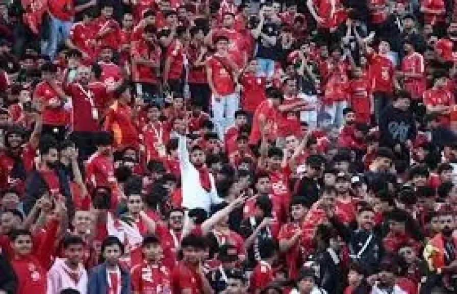 جماهير الأهلي تدعم اللاعبين رغم التأخر أمام الشرقية إنبي