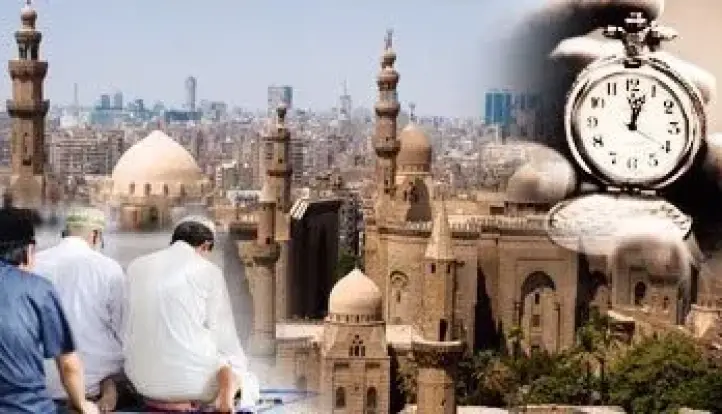 مواقيت الصلاة اليوم الإثنين 24 أغسطس 2026 بمحافظات الجمهورية