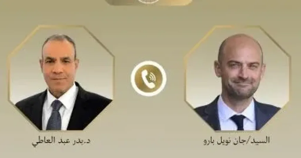 وزير الخارجية يبحث مع نظيره الفرنسي سبل خفض التصعيد في المنطقة