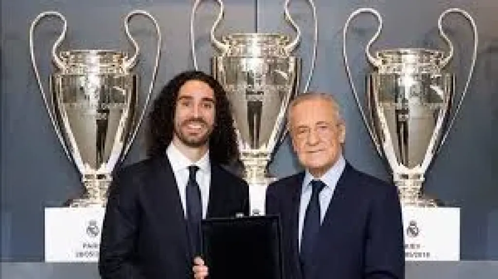 ريال مدريد يقدم مارك كوكوريلا رسميًا بحضور فلورنتينو بيريز
