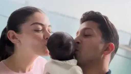 ليلى زاهر وهشام جمال يرزقان بمولودتهما الأولى Ella