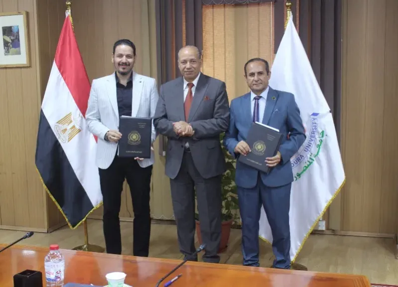 كلية الزراعة بجامعة المنصورة توقع 4 بروتوكولات تعاون لدعم التدريب والبحث العلمي| صور