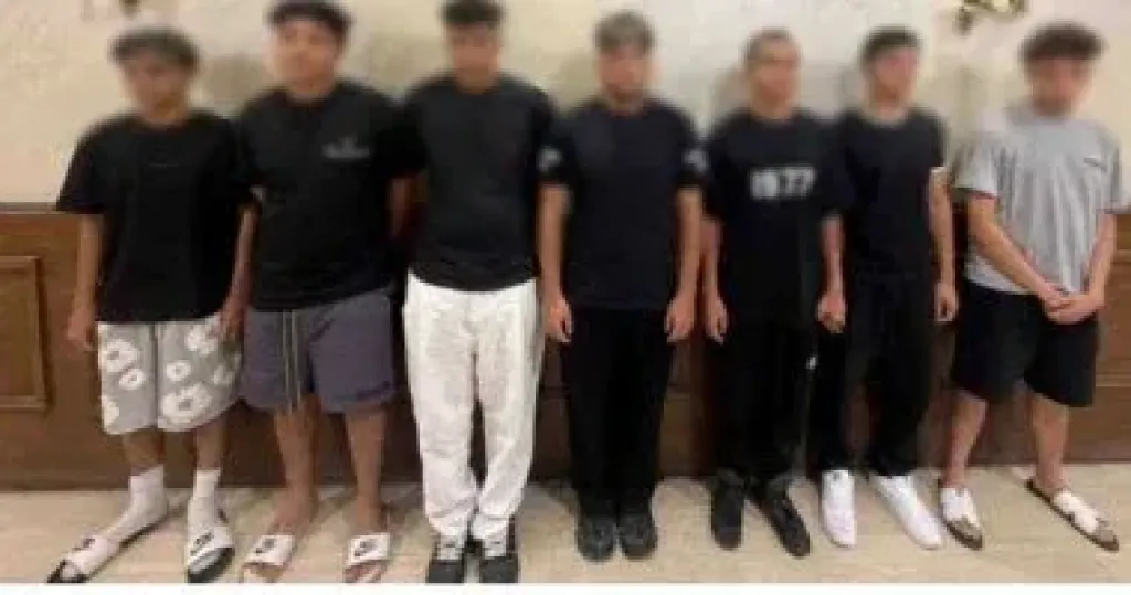 ضبط المتهمين بالتشاجر داخل كمبوند بسبب معاكسة فتاة