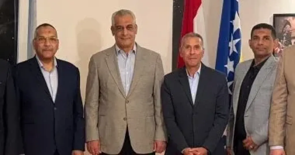وزير الدولة للإنتاج الحربي يلتقي سفير مصر لدى البوسنة والهرسك