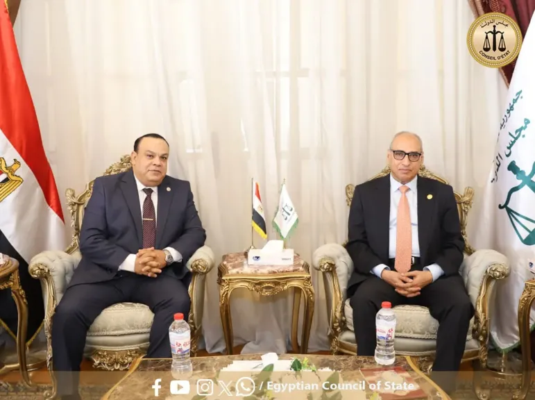 رئيس مجلس الدولة يستقبل رئيس الهيئة الوطنية للانتخابات لتقديم التهنئة