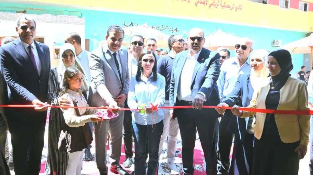 جاكلين تفتتح معرض ”أهلًا مدارس” بمركز الرحمانية ولأول مرة.. ركن خاص بملابس المدرسية الأزهري