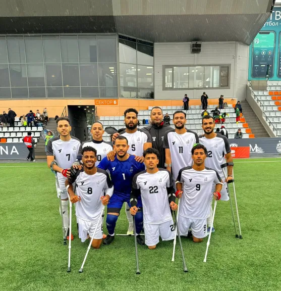 منتخب كرة القدم للساق الواحدة يتأهل لنهائى بطولة روسيا الدولية