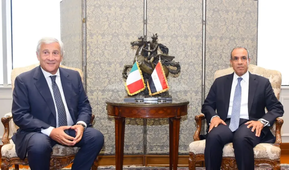 وزير الخارجية يثمن الموقف الإيطالي بملف مياه النيل وتشديده على أهمية الامتناع عن اتخاذ أي إجراءات أحادية