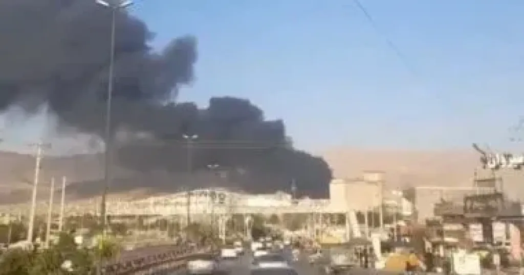 مصرع 11 شخصا فى انفجار صهريج وقود غرب إيران