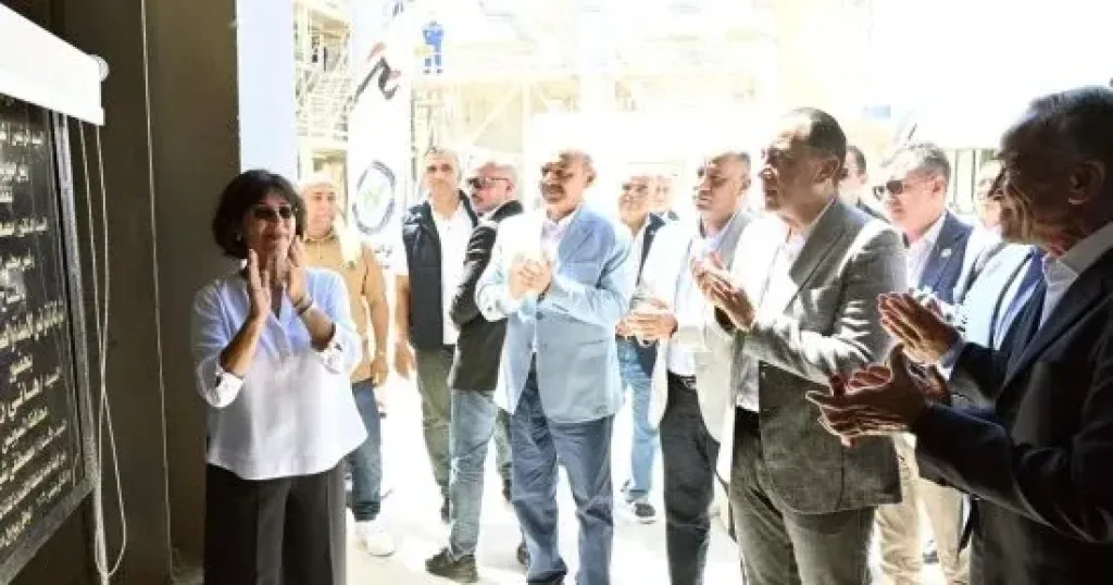 رئيس الوزراء يفتتح مصنع ”نا ترانس للأسمدة والصناعات الكيماوية” باقتصادية قناة السويس
